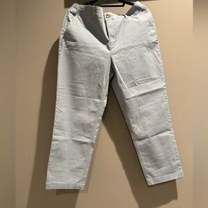The Loft slim pant size 12. Light blue